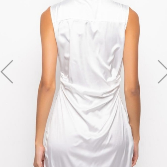 Step It Up Low V Mini Dress - Picture 4 of 5